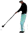 GIF animado (16140) Golfista