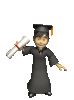 GIF animado (22597) Graduado feliz