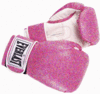 GIF animado (15506) Guantes boxeo rosas