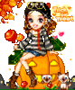 GIF animado (23117) Halloween pixel doll