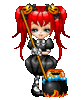 GIF animado (23125) Halloween pixel doll