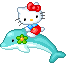 GIF animado (17828) Hello kitty