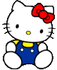 GIF animado (18281) Hello kitty