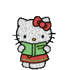 GIF animado (18125) Hello kitty glitter