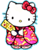 GIF animado (18127) Hello kitty glitter