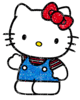 GIF animado (18130) Hello kitty glitter