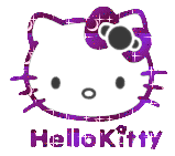 GIF animado (18173) Hello kitty glitter