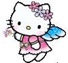 GIF animado (18198) Hello kitty glitter
