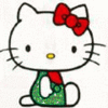 GIF animado (18206) Hello kitty glitter