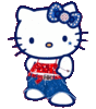 GIF animado (18215) Hello kitty glitter