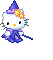 GIF animado (18237) Hello kitty halloween
