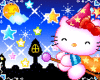 GIF animado (18238) Hello kitty halloween