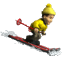 GIF animado (15703) Hombre esquiando