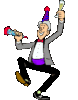 GIF animado (22298) Hombre fiesta