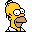 GIF animado (19185) Homer simpson