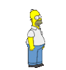 GIF animado (19190) Homer simpson