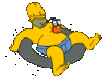 GIF animado (19202) Homer simpson