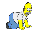 GIF animado (19217) Homer simpson