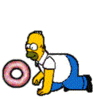 GIF animado (19234) Homer simpson