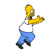 GIF animado (19241) Homer simpson