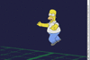 GIF animado (19243) Homer simpson d