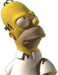 GIF animado (19245) Homer simpson d