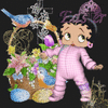 GIF animado (17346) Huevos pascua betty boop