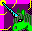 GIF animado (21742) Icono unicornio verde