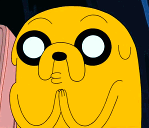 Imagen GIF de Jake el perro animado