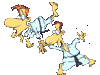 GIF animado (15106) Judokas dibujos