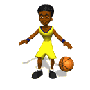 GIF animado (15276) Jugador baloncesto