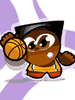 GIF animado (15280) Jugador baloncesto dibujos