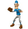 GIF animado (15345) Jugador beisbol