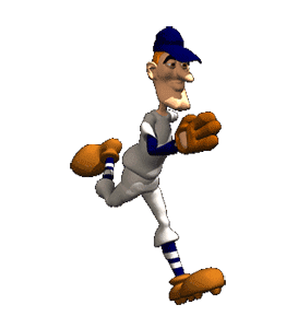 GIF animado (15346) Jugador beisbol corriendo