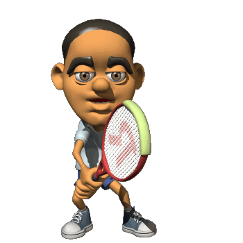 GIF animado (16643) Jugador de tenis