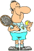 GIF animado (16651) Jugador de tenis