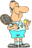 GIF animado (16651) Jugador de tenis
