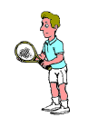 GIF animado (16652) Jugador de tenis
