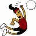 GIF animado (16789) Jugador voleibol