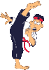 GIF animado (15134) Karateka dibujos