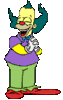 GIF animado (19254) Krusty payaso