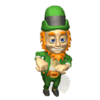 GIF animado (22444) Leprechaun bailando