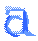 GIF animado (28095) Letra a azul
