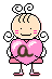 GIF animado (26264) Letra a bebes