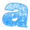 GIF animado (25213) Letra a burbujas agua