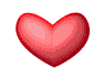 GIF animado (26212) Letra a corazon