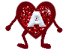 GIF animado (26711) Letra a corazon brazos