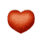 GIF animado (26472) Letra a corazoncito rojo