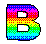Imagen GIF de Letra b animado