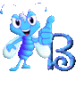 GIF animado (29067) Letra b bicho